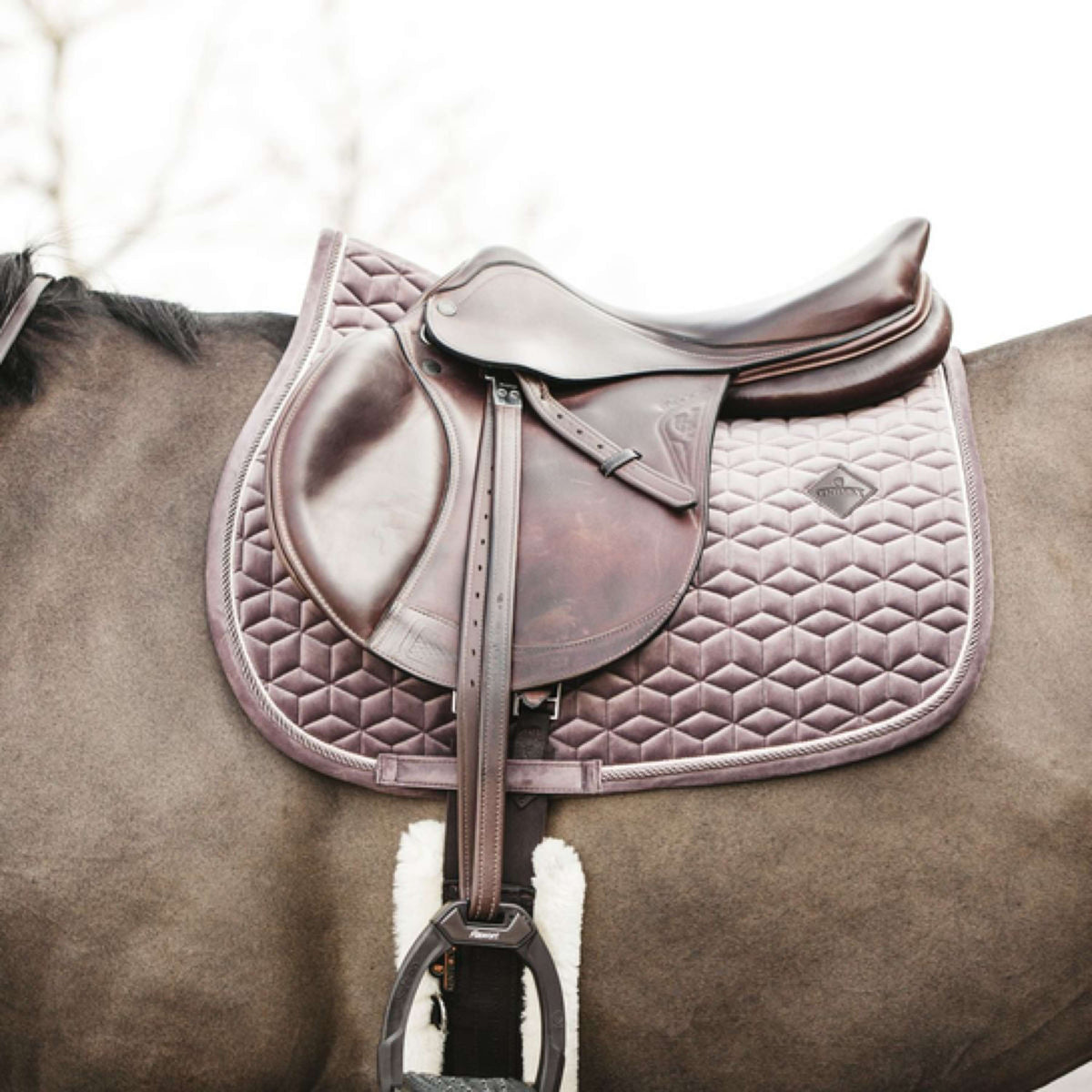 Kentucky Horsewear Mantilla Velvet Springen Lila