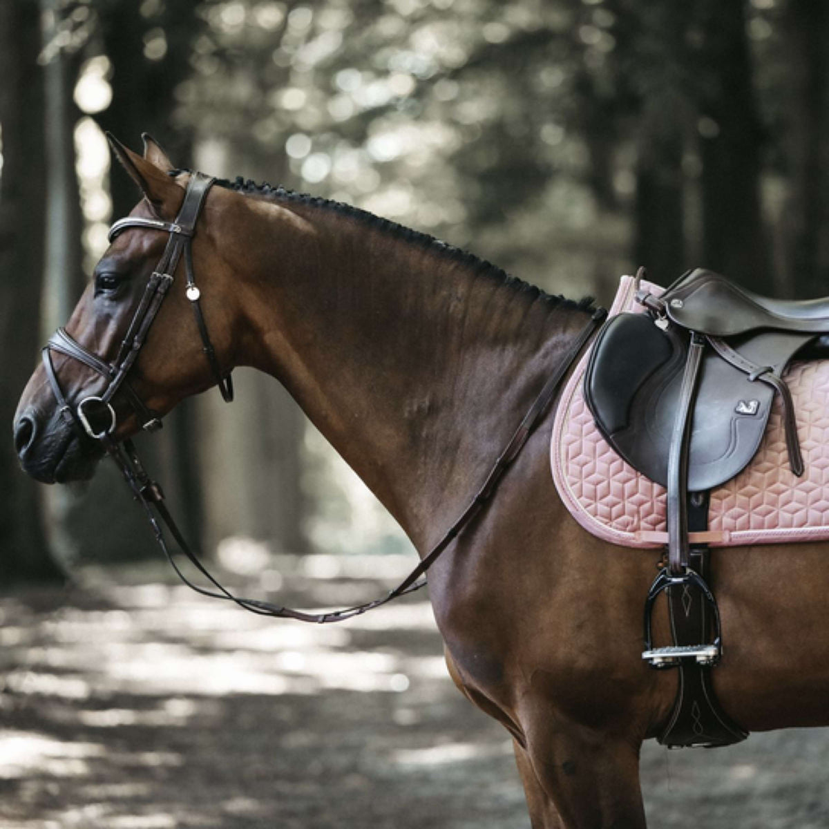 Kentucky Horsewear Mantilla de resorte Velvet Old Rose