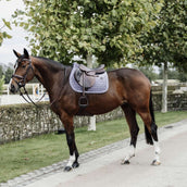 Kentucky Horsewear Mantilla Salto de terciopelo Purper