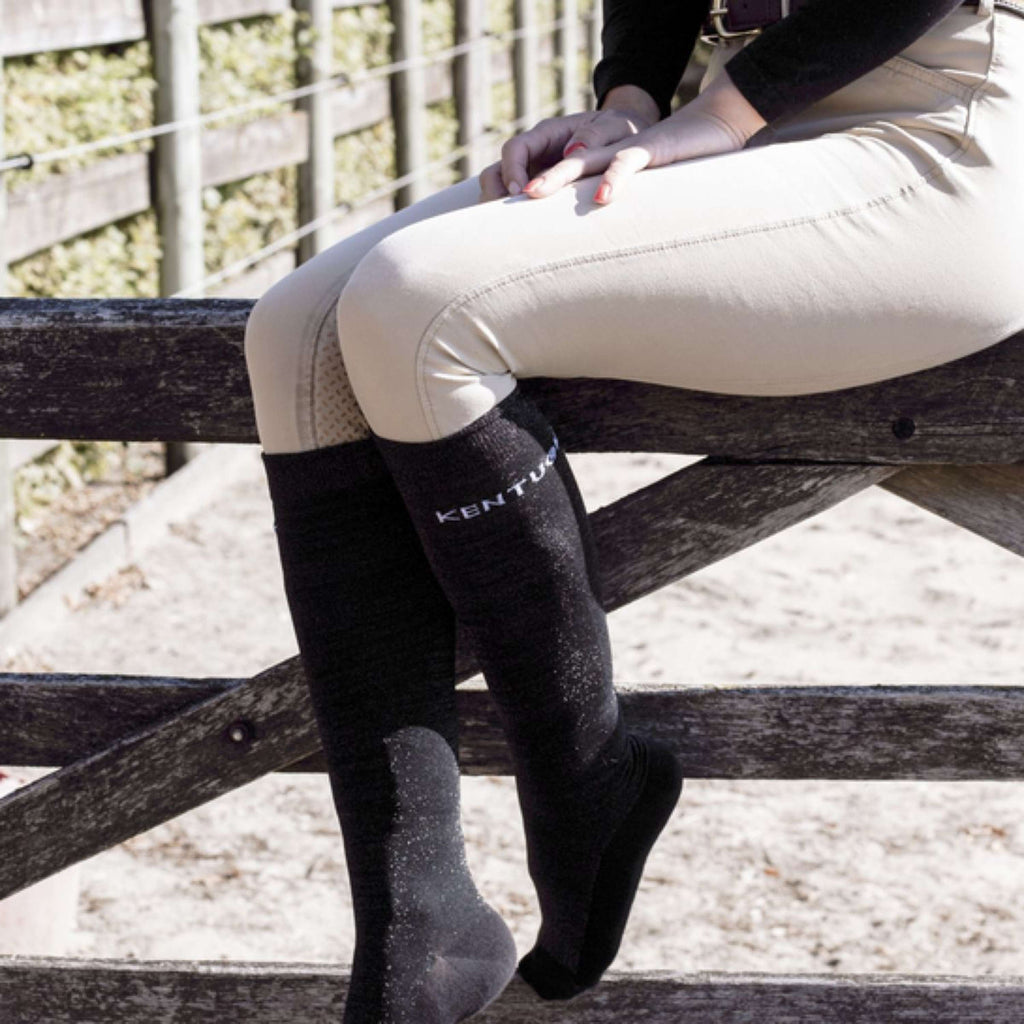 Kentucky Horsewear Calcetines Glitter Negro