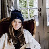 Kentucky Horsewear Gorro Pompom Navy