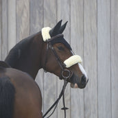 Kentucky Horsewear Funda para muserola Sheepskin Natural