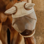 Kentucky Máscara para Moscas Skin Friendly con Orejas Plata