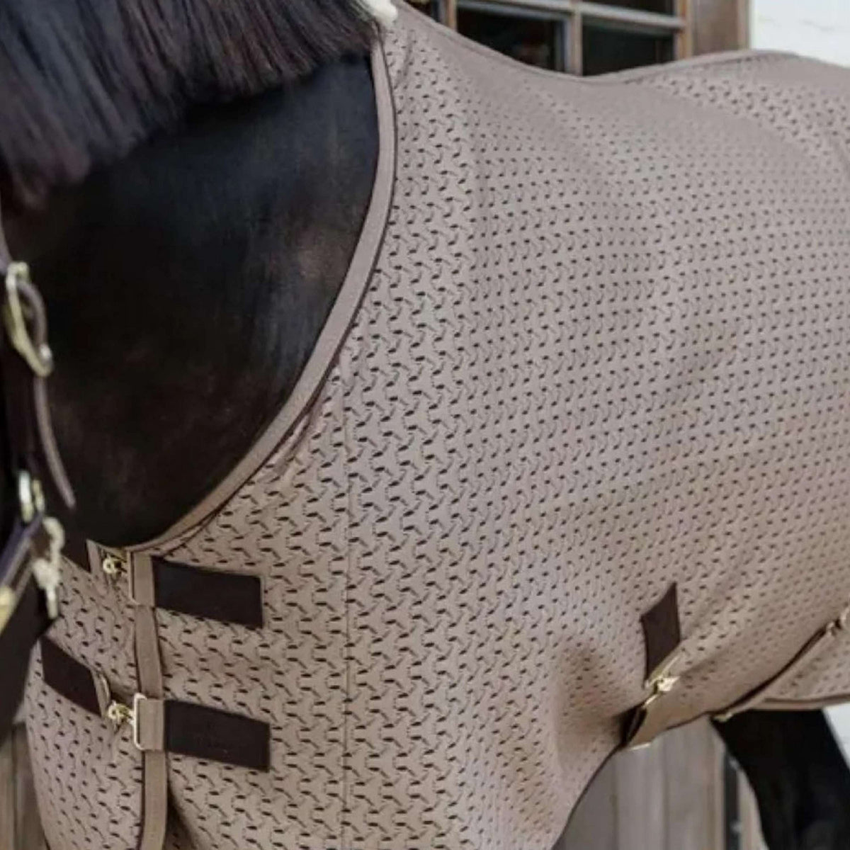 Kentucky Horsewear Manta para el sudor 4D Spacer Beige