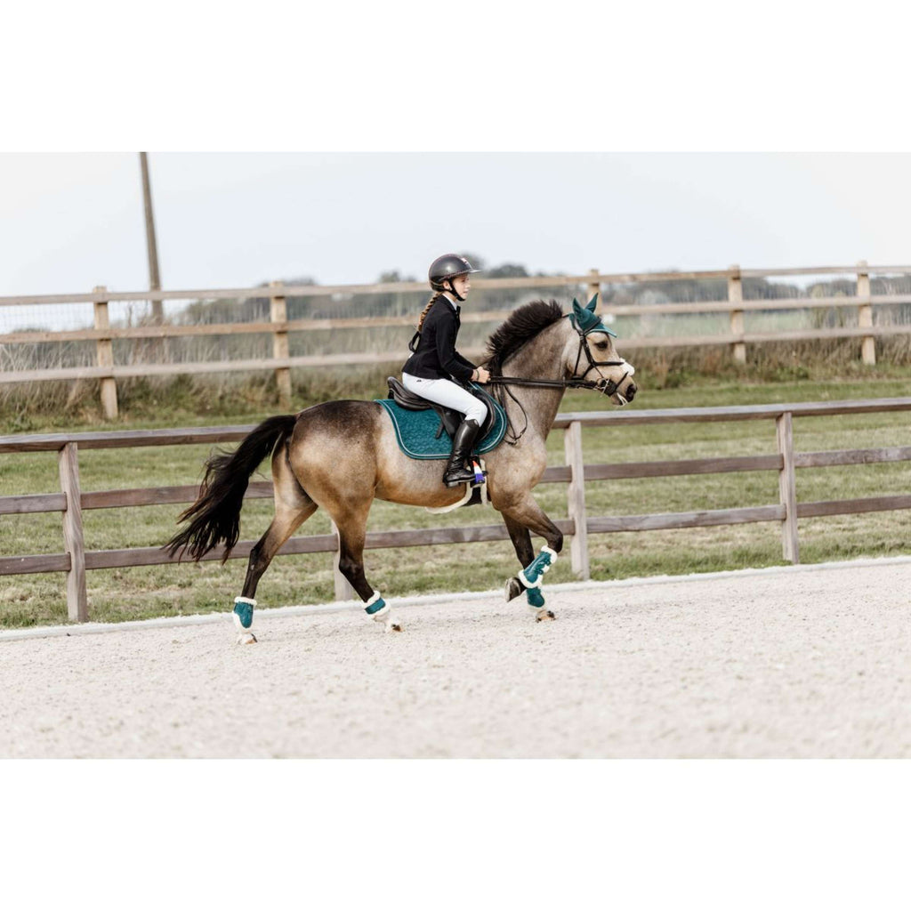 Kentucky Horsewear Botas para tendones Bamboo Elastic Español (ES): piel de oveja vegana Esmeralda