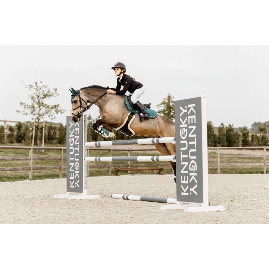 Kentucky Horsewear Botas para tendones Bamboo Elastic Español (ES): piel de oveja vegana Esmeralda