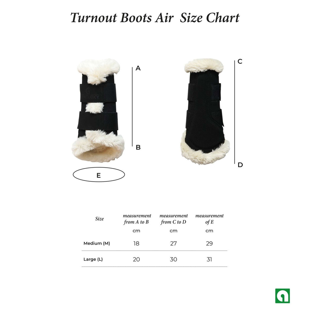 Kentucky Horsewear Eventing Boots Air Tech Español: Atrás Negro