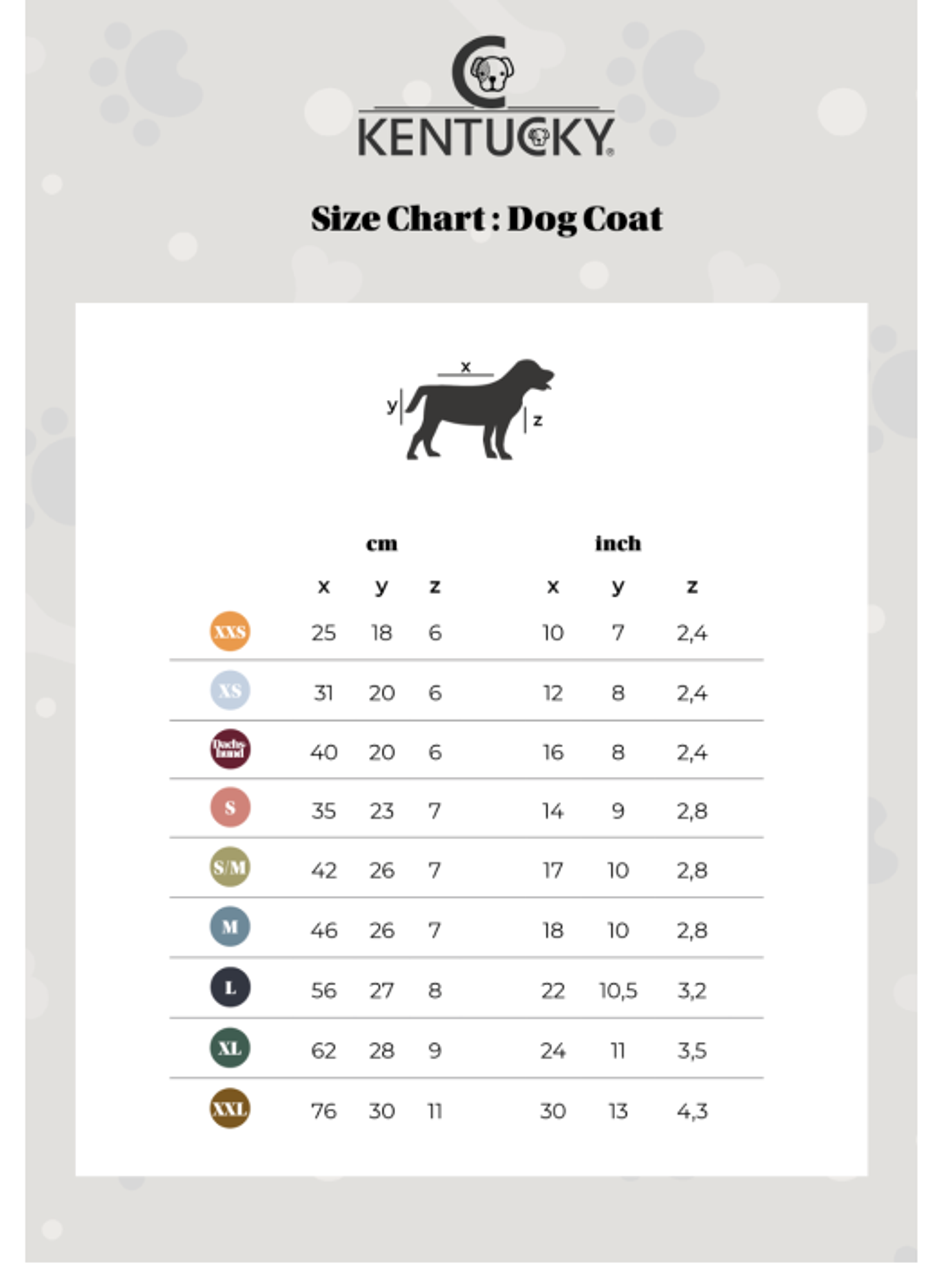 Kentucky Dogwear Abrigo para Perro Waterproof 160g Dusty Blue
