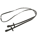 Kerbl Riendas Rubber Antideslizante Negro/Marrón