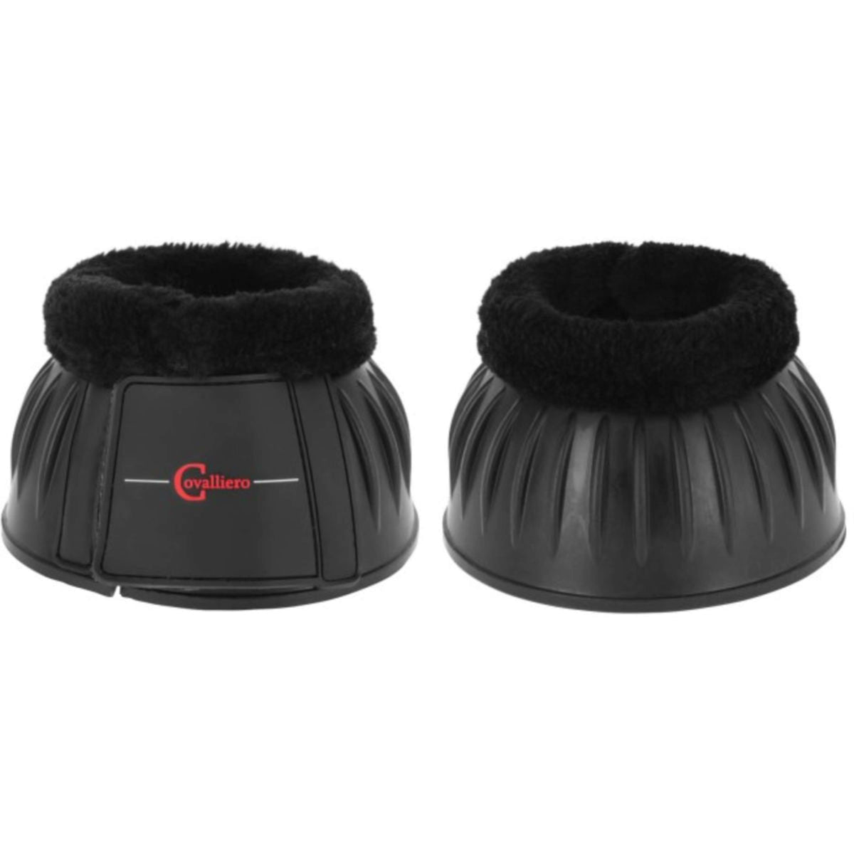 Covalliero Botas de Campana Rubber met Fleecerand Negro