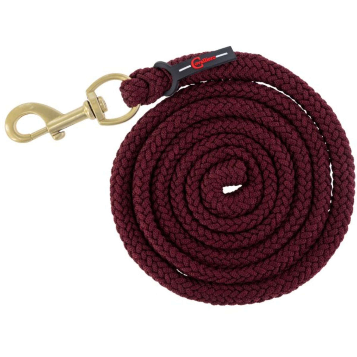 Covalliero Cuerda de Cabestro Classy con Mosquetón Merlot