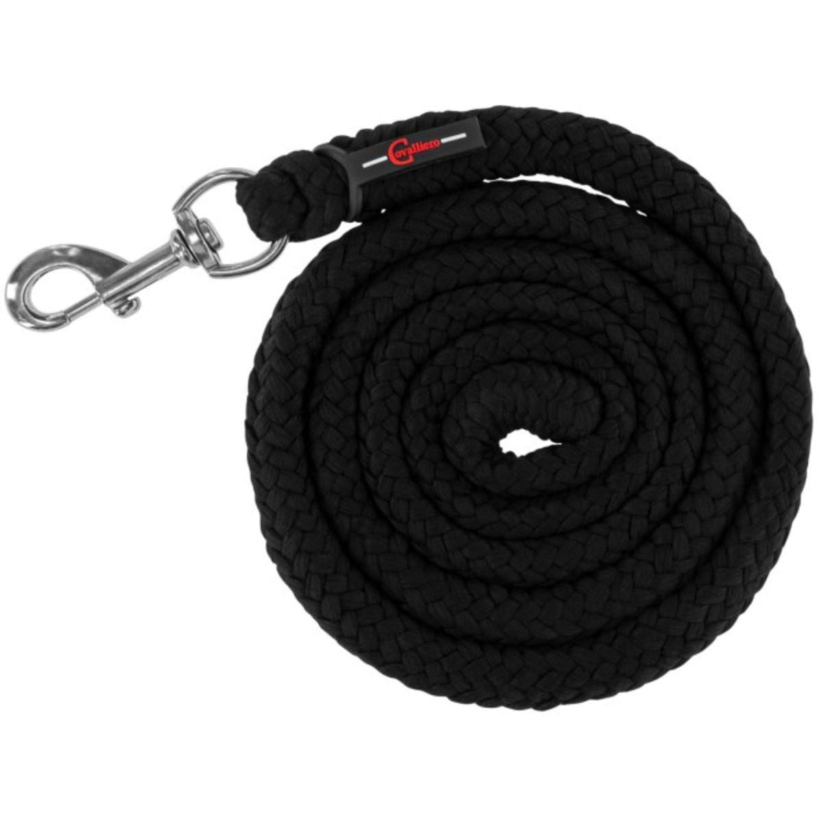 Covalliero Cuerda de Cabestro ClassicSoft con Mosquetón Negro