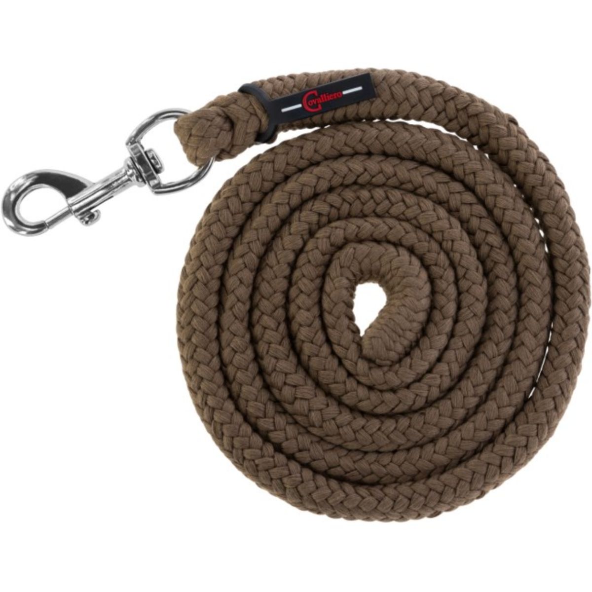 Covalliero Cuerda de Cabestro ClassicSoft con Mosquetón Cappuccino