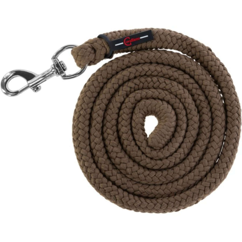 Covalliero Cuerda de Cabestro ClassicSoft con Mosquetón Cappuccino