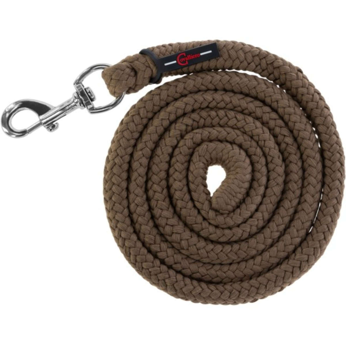 Covalliero Cuerda de Cabestro ClassicSoft con Mosquetón Cappuccino