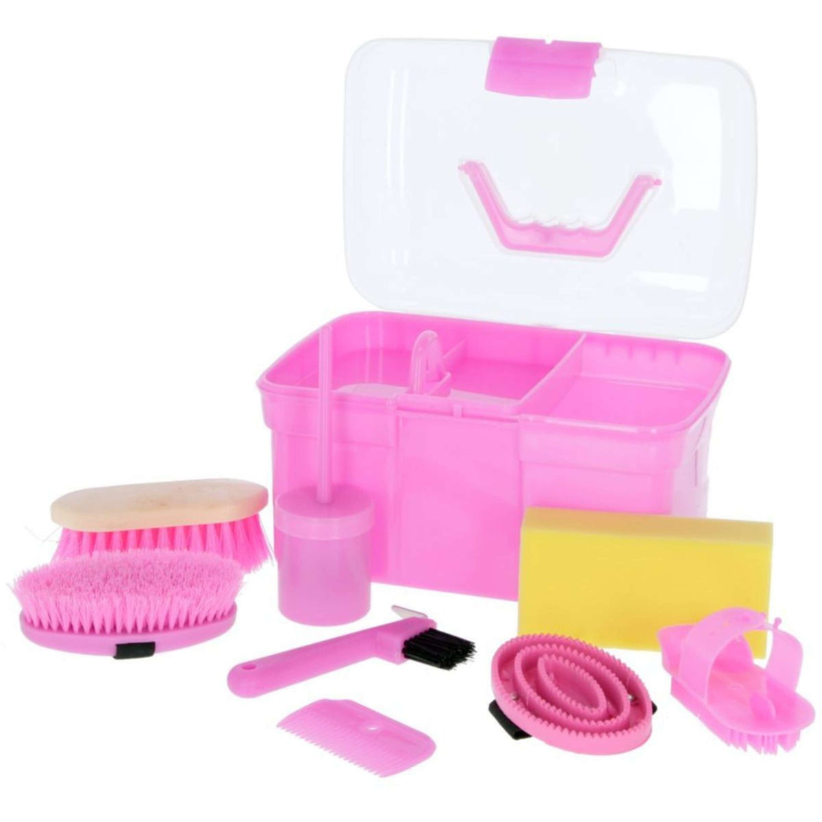 Kerbl Caja de Limpieza Niños Completo Rosa