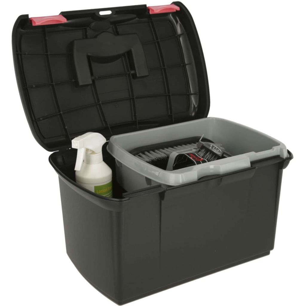 Kerbl Grooming Box Arezzo Inserto removible Negro/Fucsia