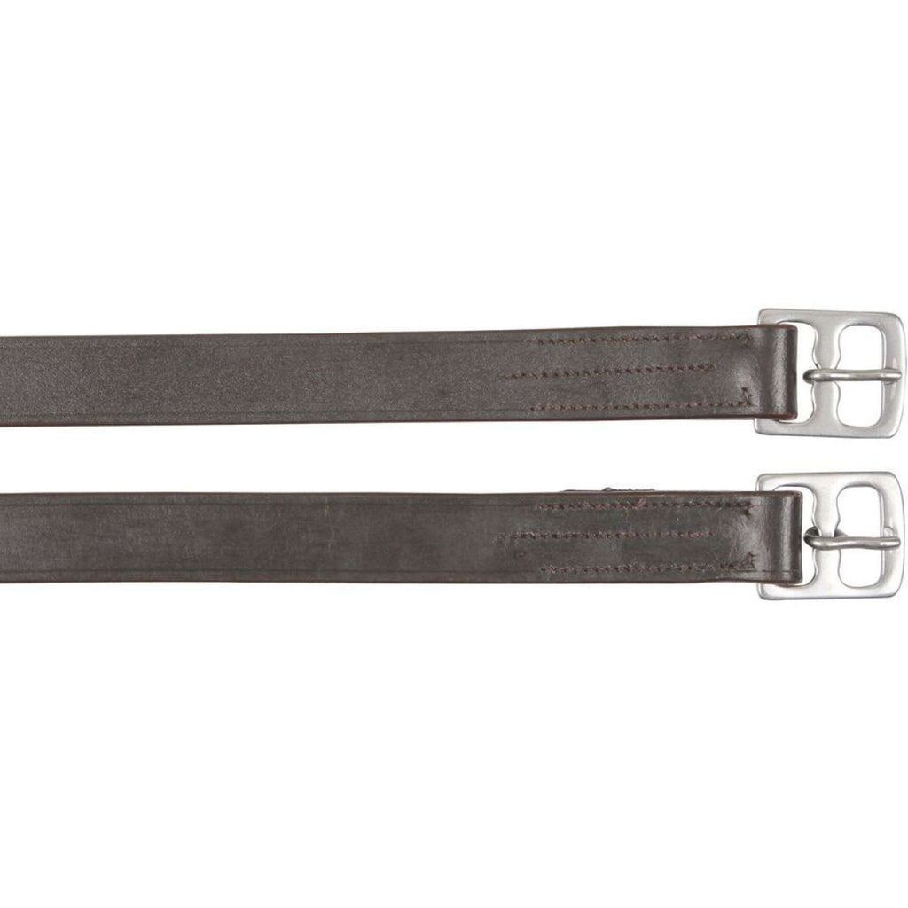 Kerbl Correas de estribo Marron