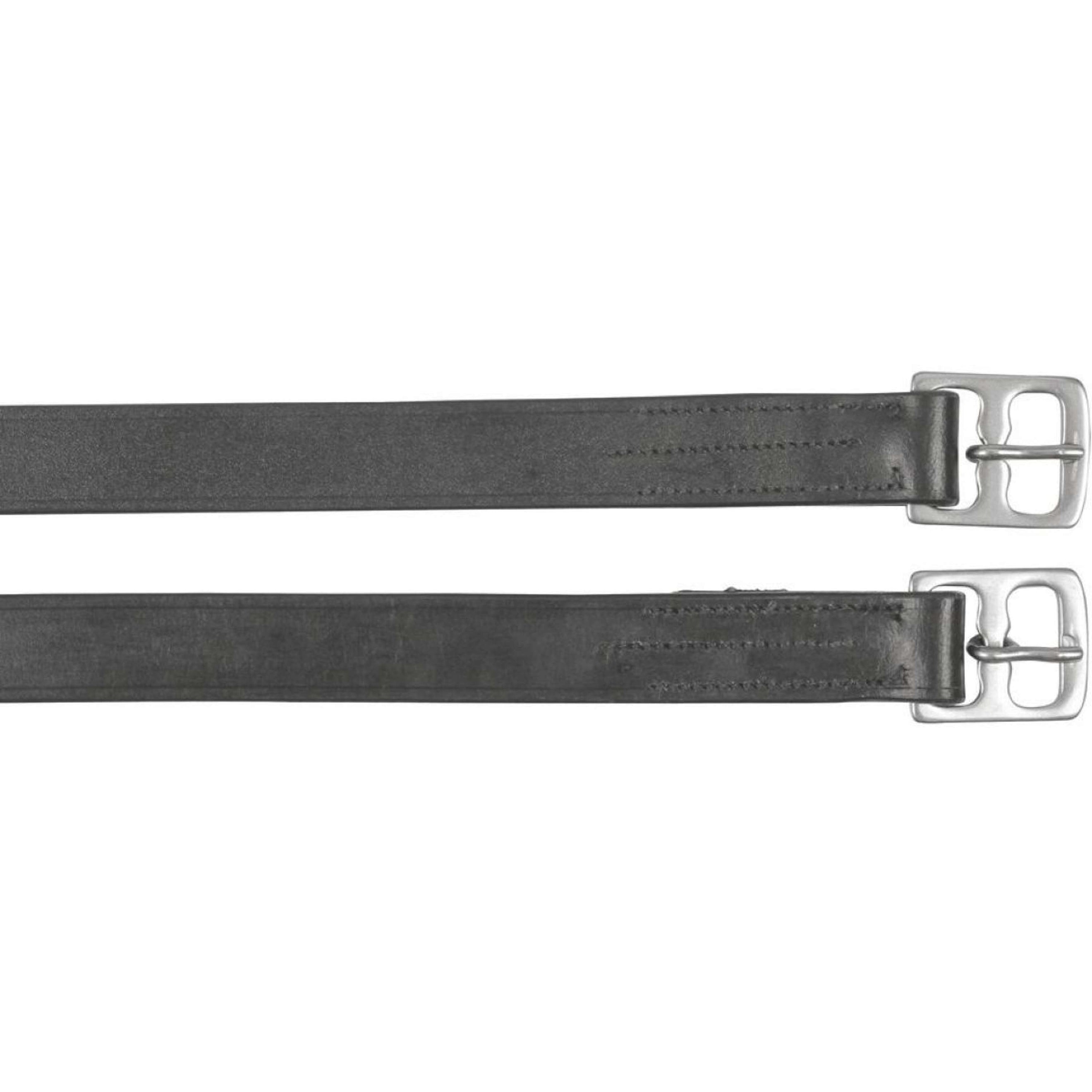 Kerbl Correas de estribo Negro