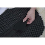 Kerbl Mantilla Corrective Antislip Pelo Sintético Negro