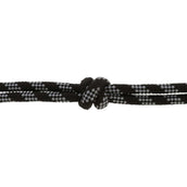 Kerbl Cabezada de Cuerda Negro Gris