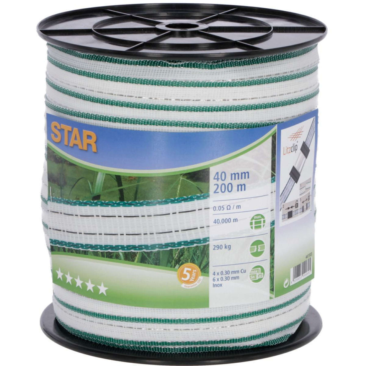 Ako Cinta Eléctrica Star Classe Blanco/Verde
