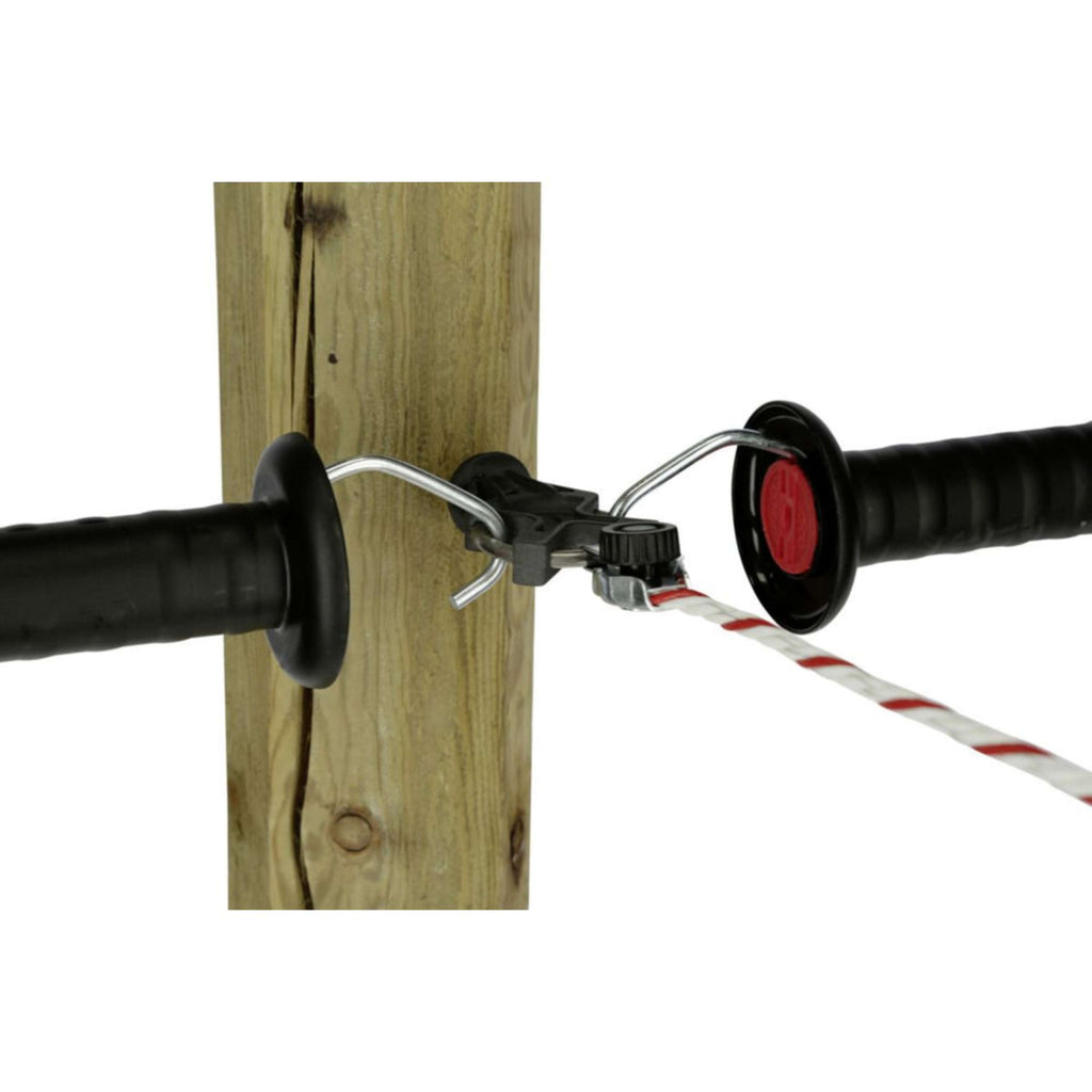 Kerbl Aislador de Puerta X³ Ampolla Galvanizada Negro