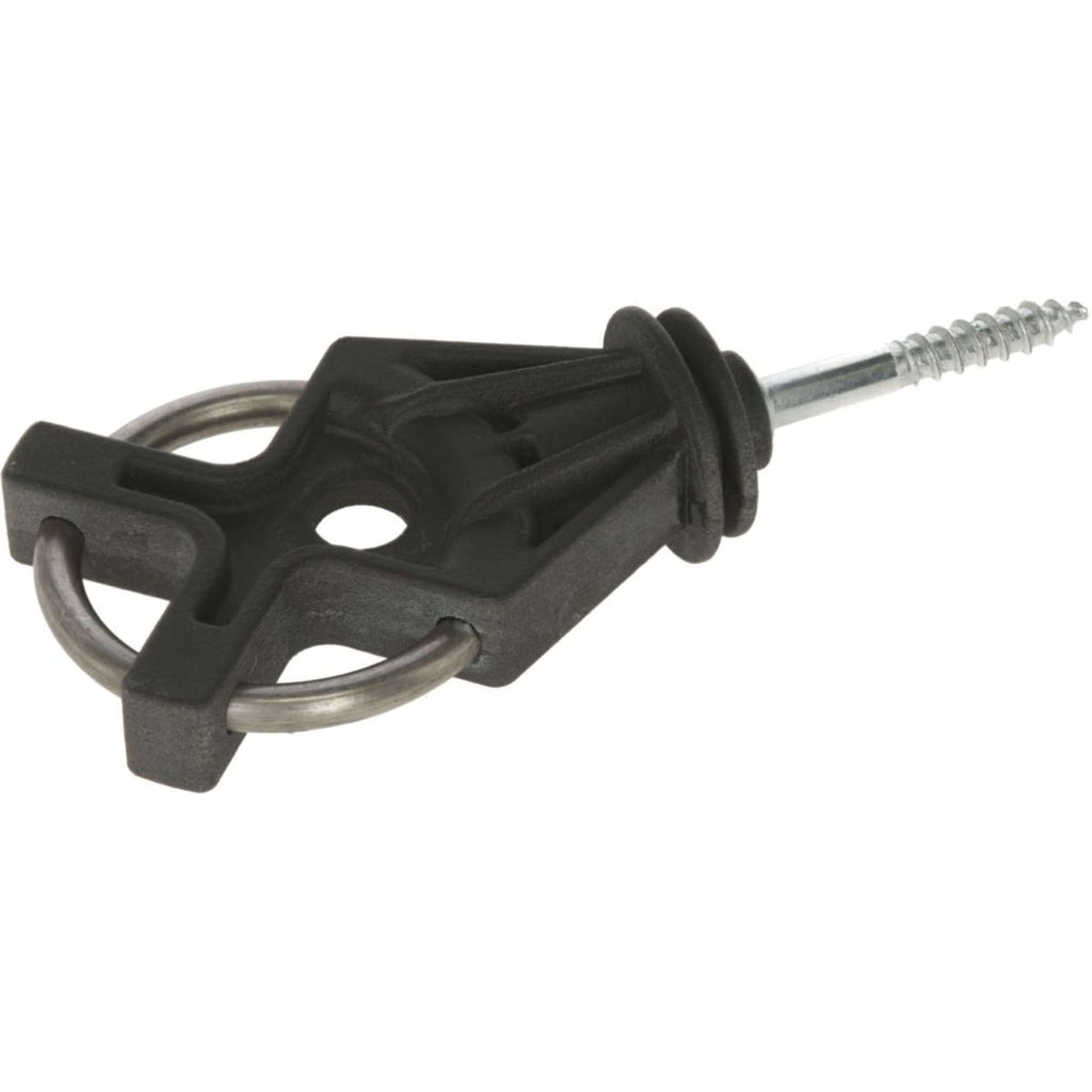 Kerbl Aislador de Puerta X³ Galvanizado Negro