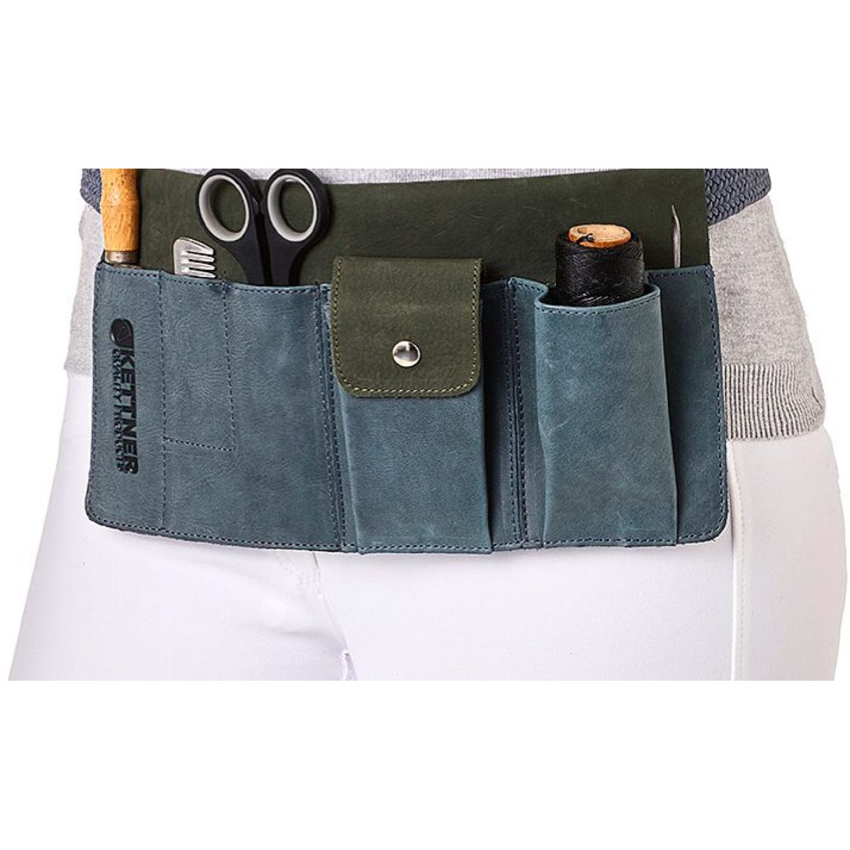 Kettner Quality Products Kit de Trenzado Classic Azul/Verde