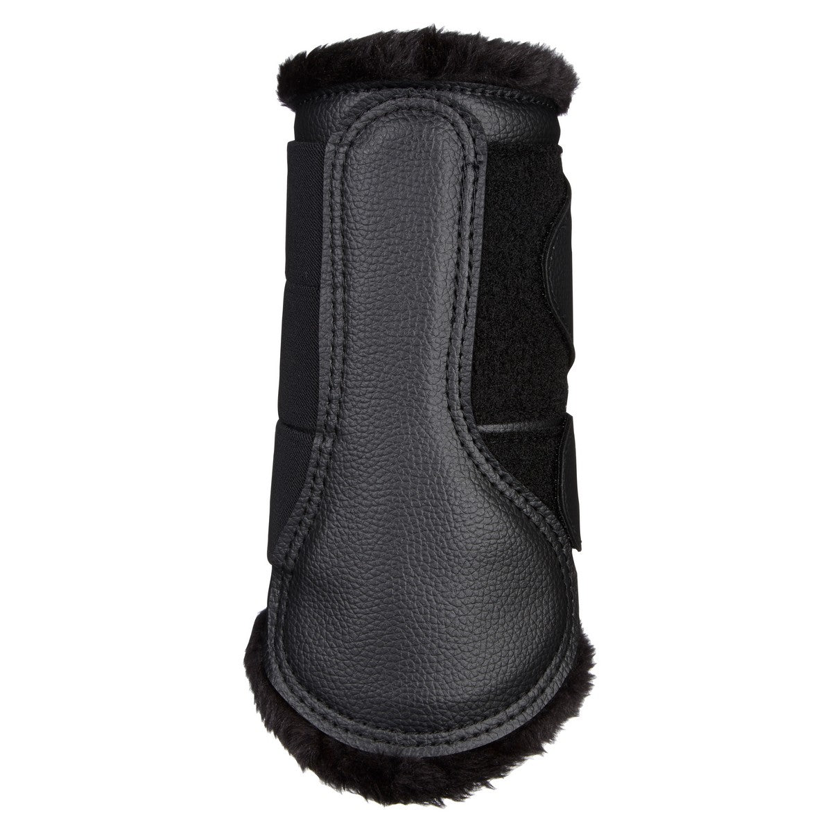 LeMieux Protectores de piernas Brushing Fleece Negro/Negro