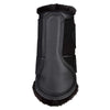 LeMieux Protectores de piernas Brushing Fleece Negro/Negro