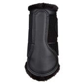 LeMieux Protectores de piernas Brushing Fleece Negro/Negro