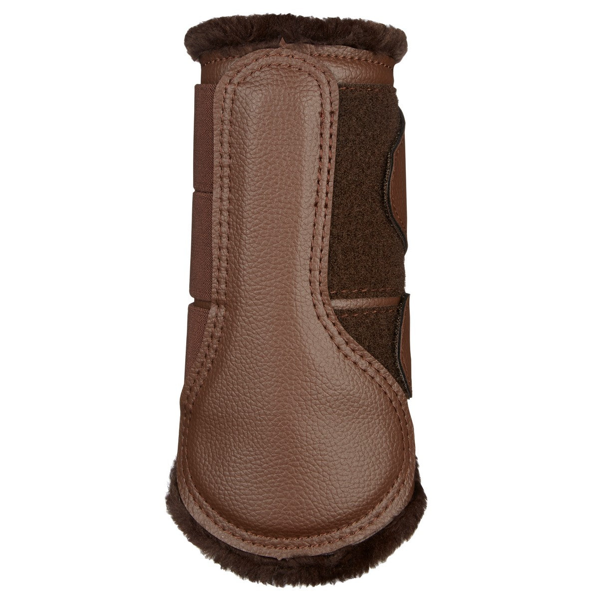 LeMieux Protectores de piernas Brushing Fleece Marron