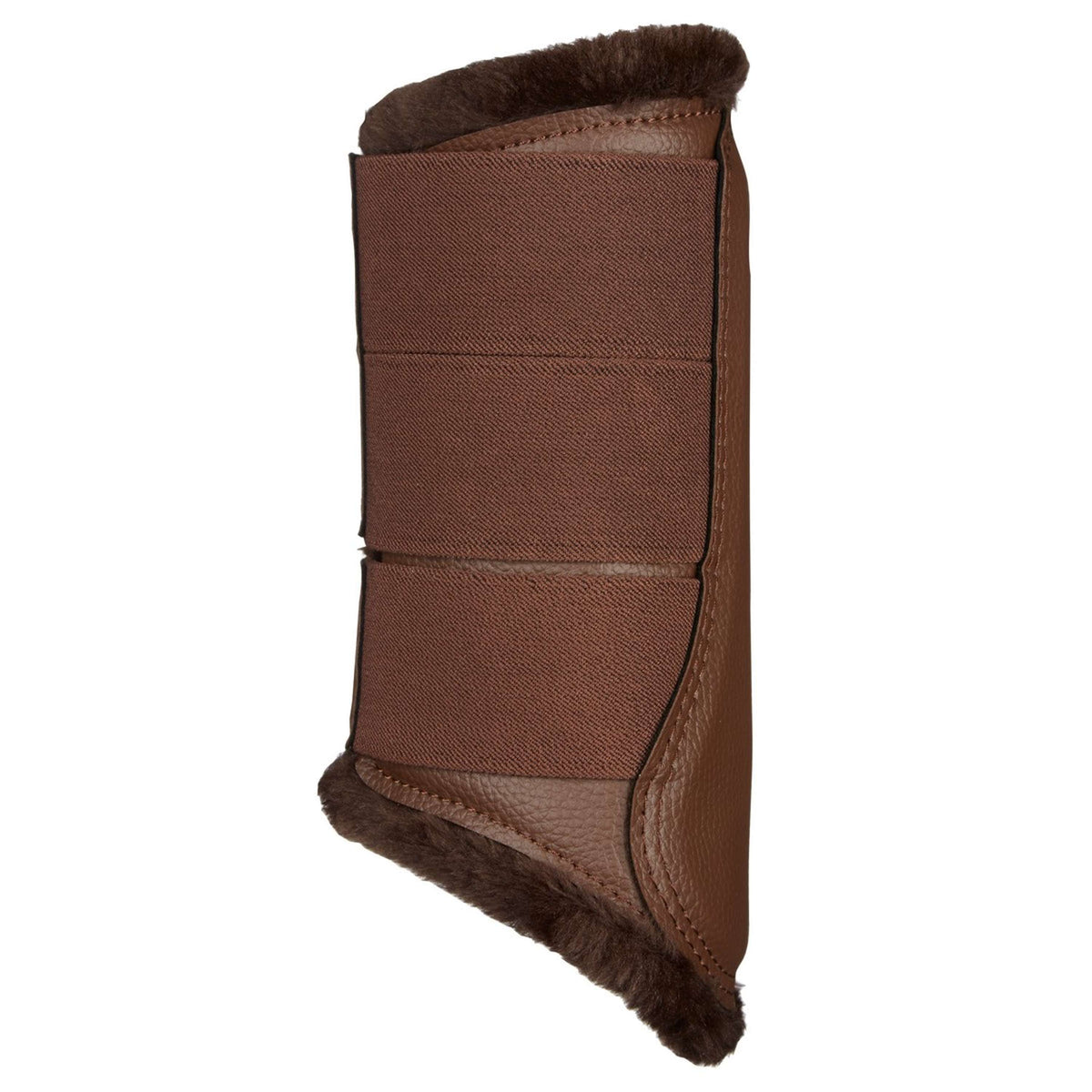 LeMieux Protectores de piernas Brushing Fleece Marron