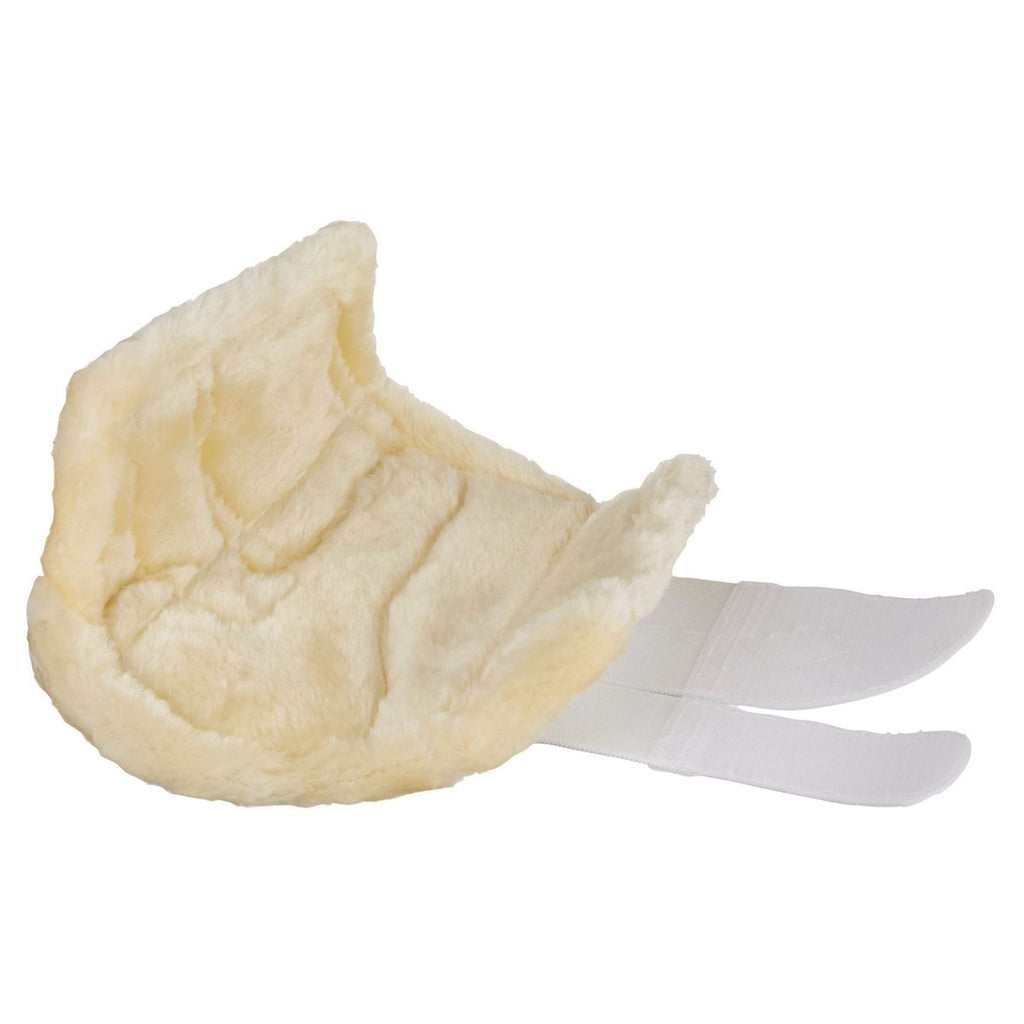 LeMieux Protectores de piernas Brushing Fleece Blanco/Beige