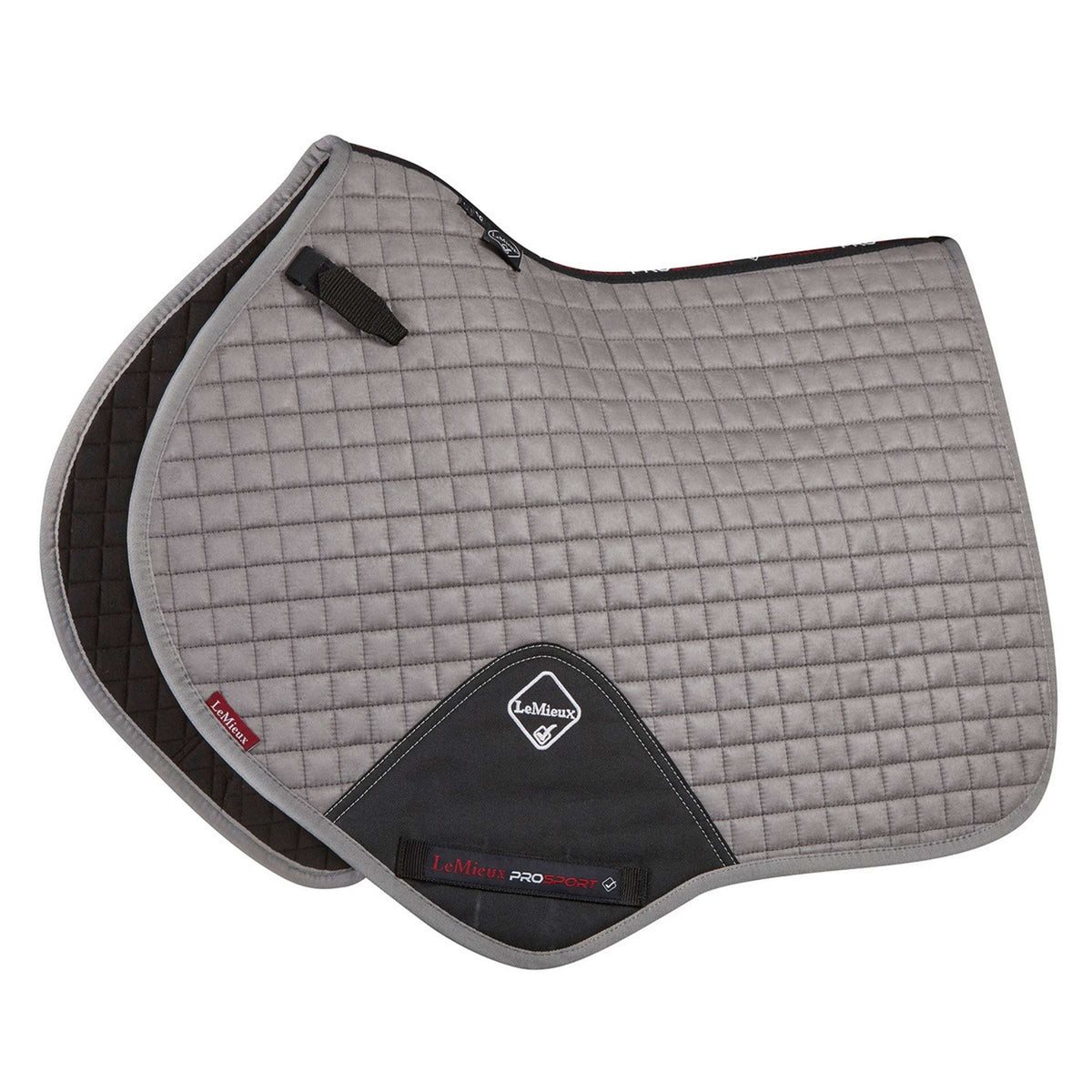LeMieux Mantilla de salto ProSport Plain Gris