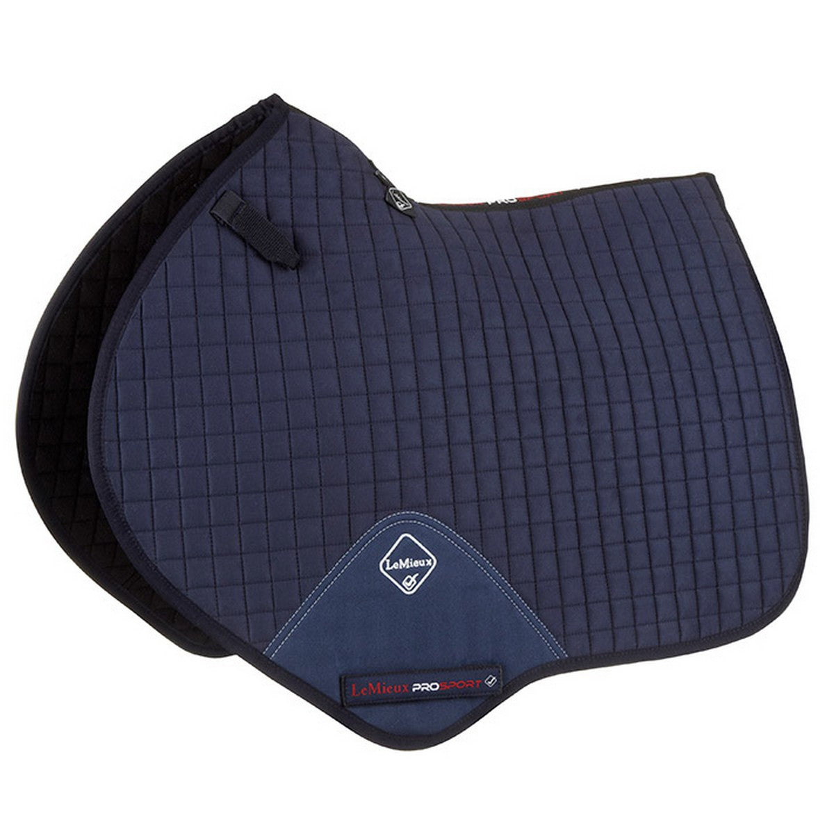 LeMieux Mantilla de salto ProSport Plain Ante CC Cuadrado Navy