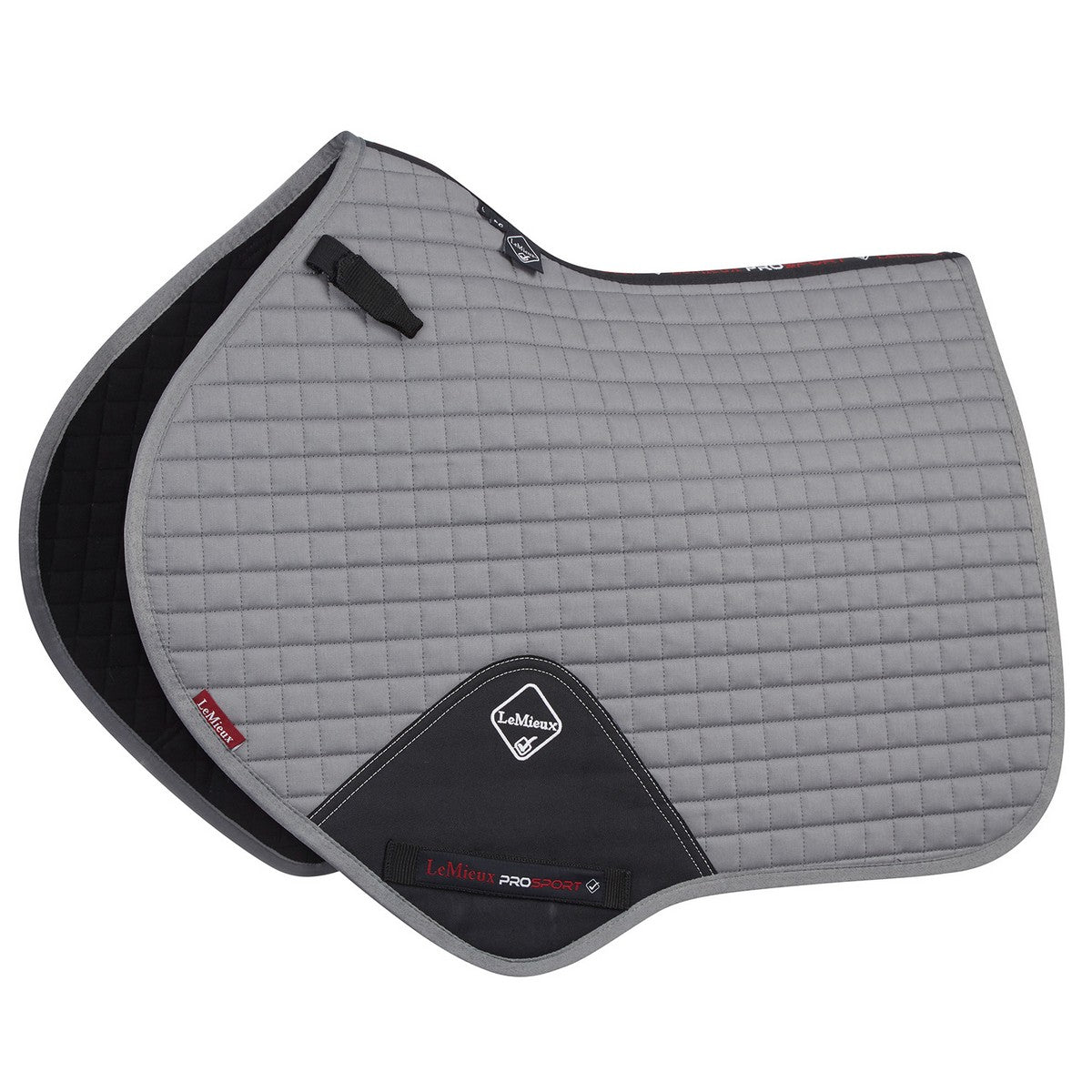 LeMieux Manta de Silla de Salto ProSport Plain Gris