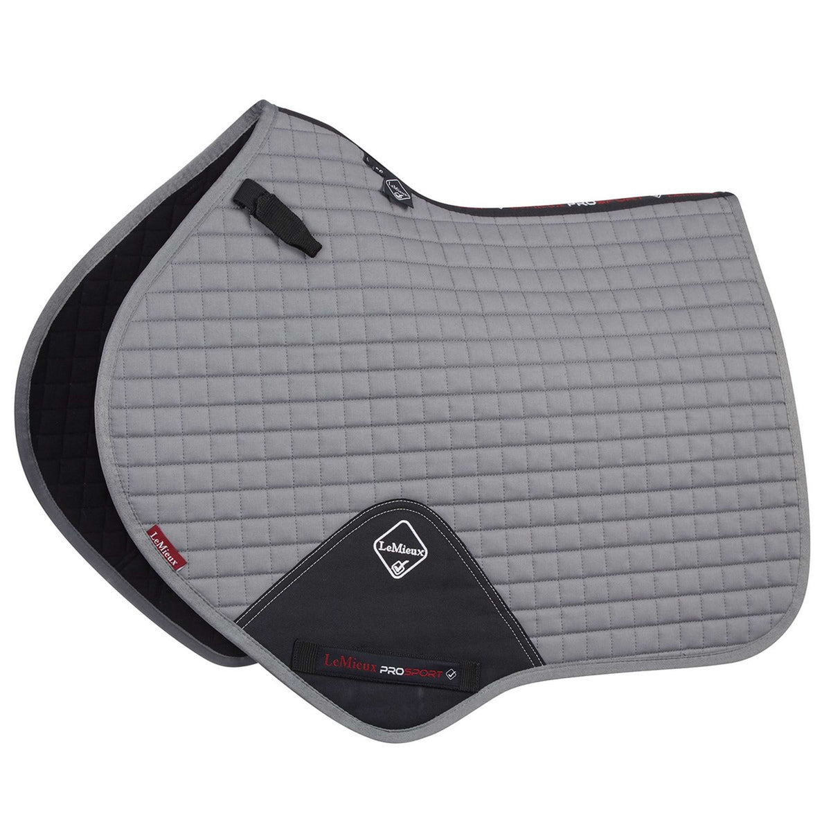 LeMieux Manta de Silla de Salto ProSport Plain Gris