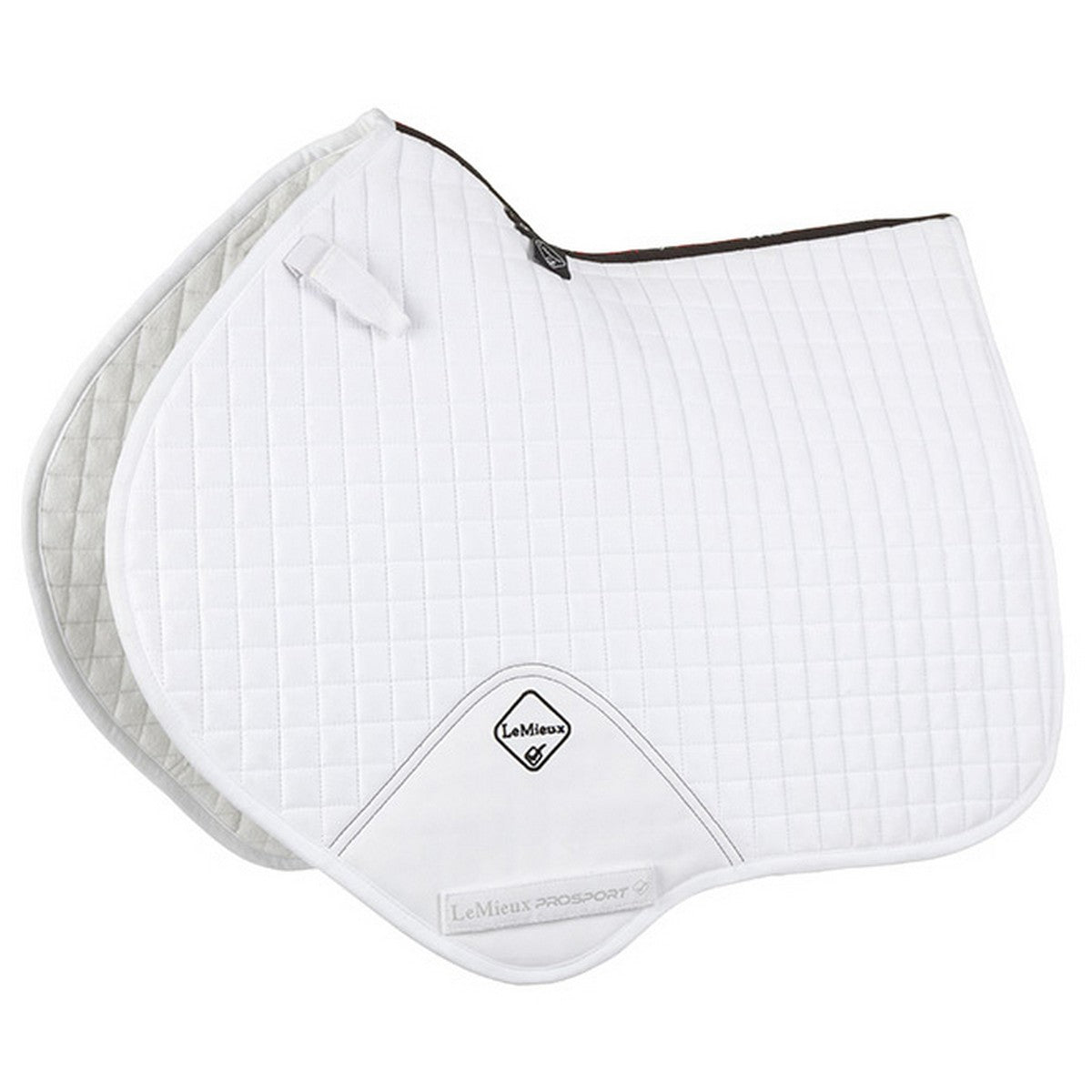 LeMieux Manta de Silla de Salto ProSport Plain Blanco