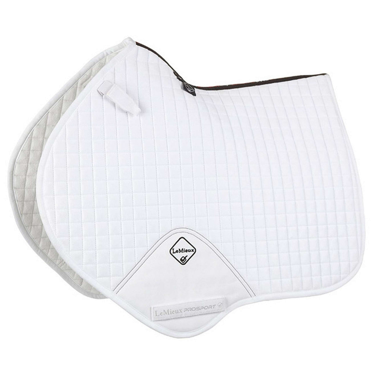 LeMieux Manta de Silla de Salto ProSport Plain Blanco