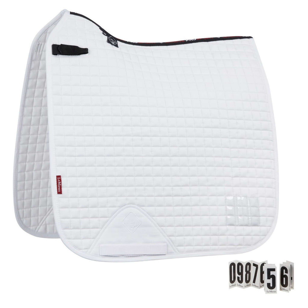 LeMieux Manta de Silla de Doma ProSport Competition Blanco