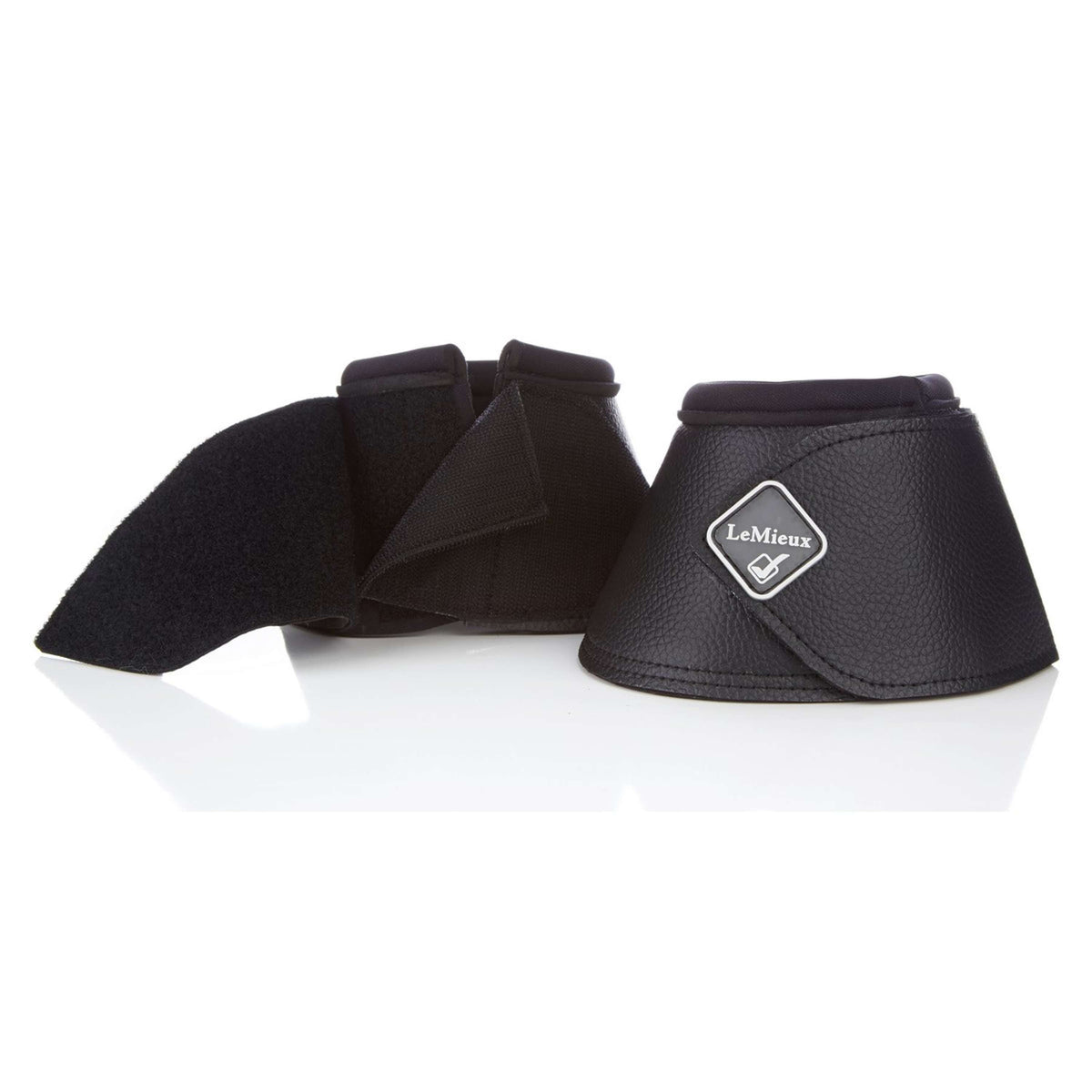 LeMieux Botas de Campana WrapRound Cuero de Cordero Negro