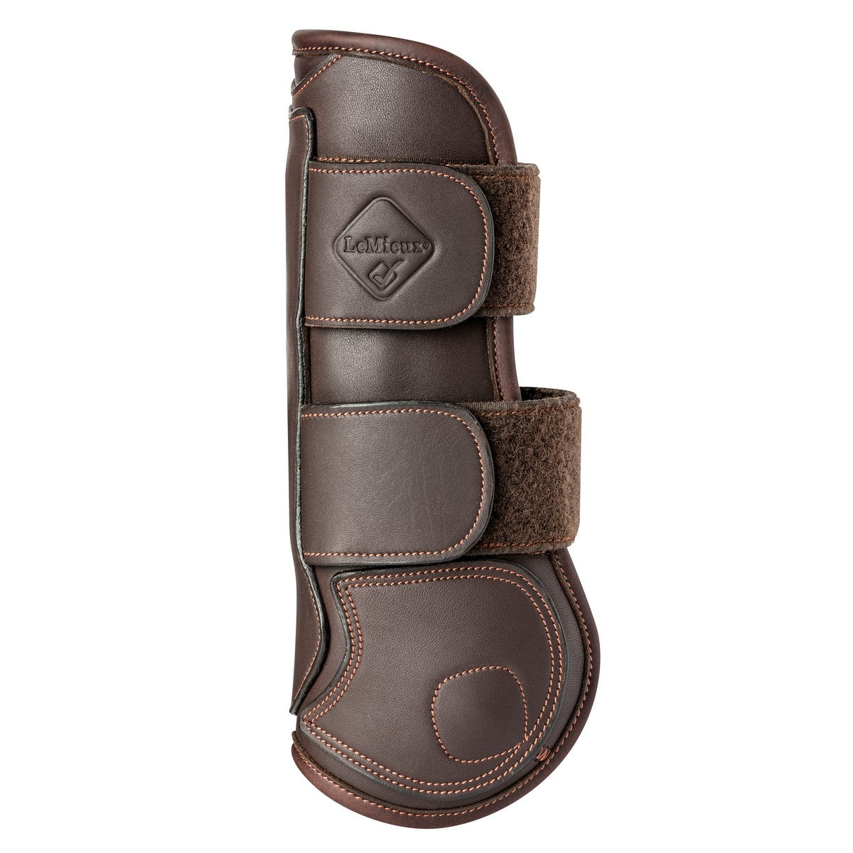 LeMieux Botas para tendones Capella Cuero Marron