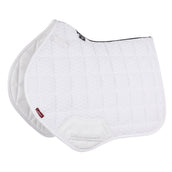LeMieux Manta de Silla de Salto Carbon Mesh Air CC Blanco
