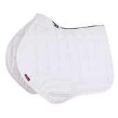 LeMieux Manta de Silla de Salto Carbon Mesh Air CC Blanco