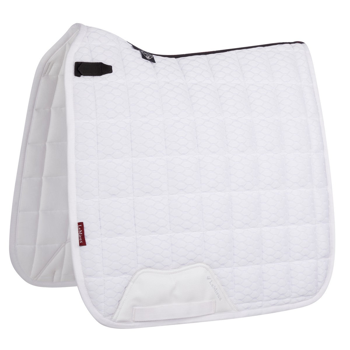 LeMieux Manta de Silla de Doma Carbon Mesh Air CC Blanco