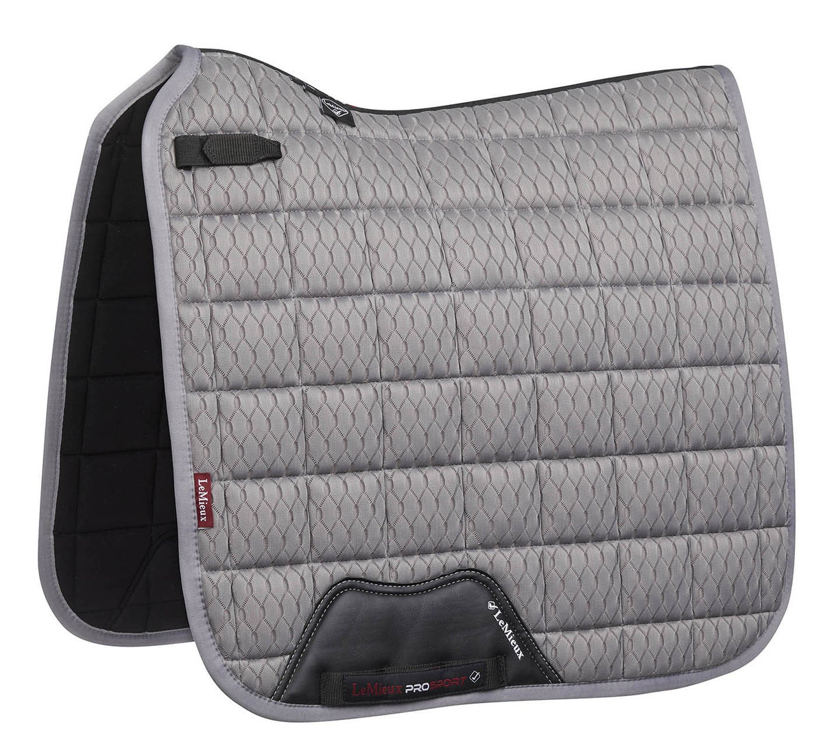 LeMieux Manta de Silla de Doma Carbon Mesh Air CC Gris