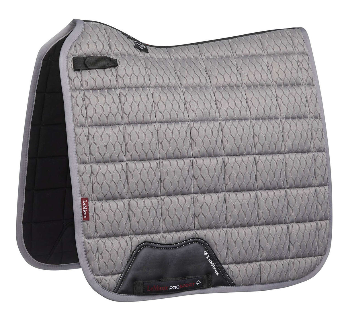LeMieux Manta de Silla de Doma Carbon Mesh Air CC Gris