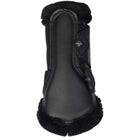 LeMieux Brushing Boots Fleece Edge Mesh Negro